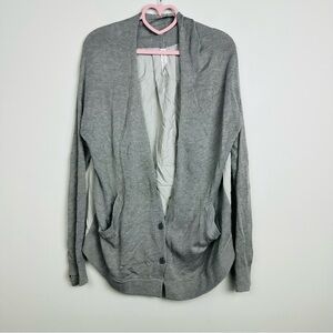 Lululemon Athletica Gray Women's Cardigan Size 8